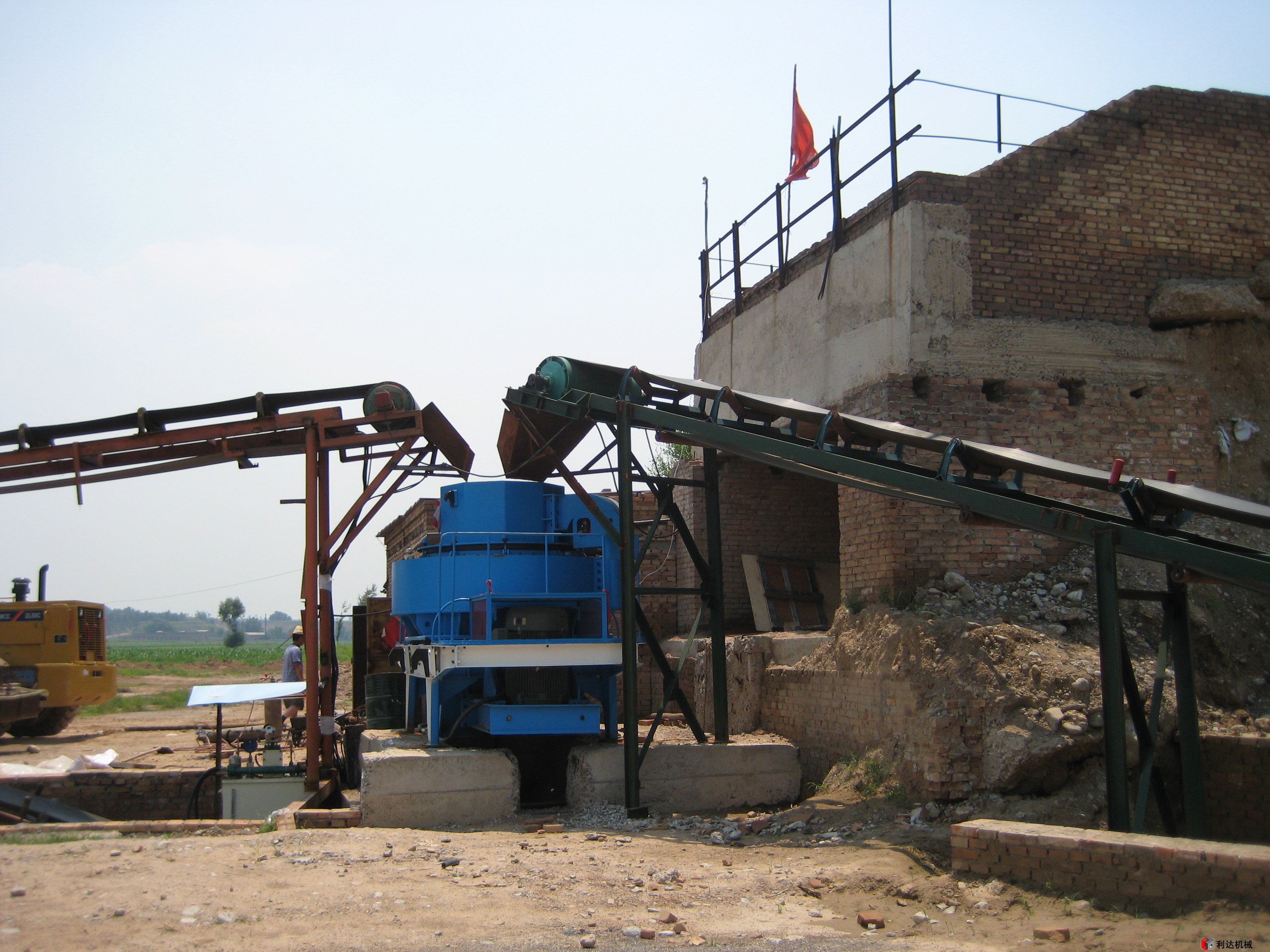 制砂機生產現場